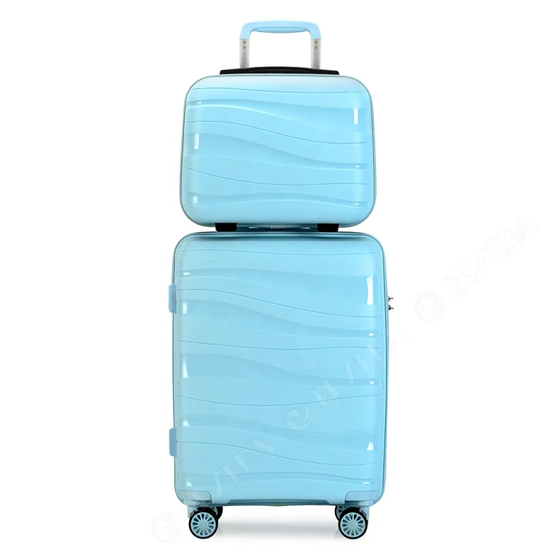 RESENA RP1908 PP 4pcs Koffer Sets Carry-On Suitcase Sets Own Design Trolley Bag Travel Luggage Sets with Ready bag