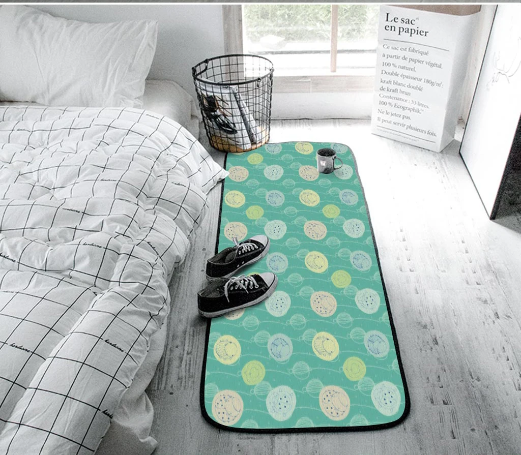 
 Противоскользящий коврик для гостиной, напольный коврик для стула, антиусталостный, дезинфицирующий напольный коврик, меховые коврики, коврики  