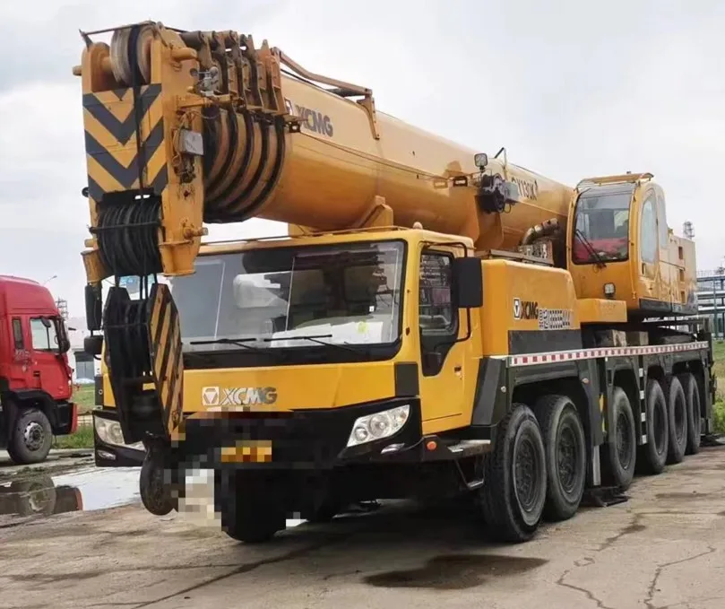 Xuzhou 110Ton Chinese used truck crane QY110K made in China nice and clean condition used crane 110ton QY110K