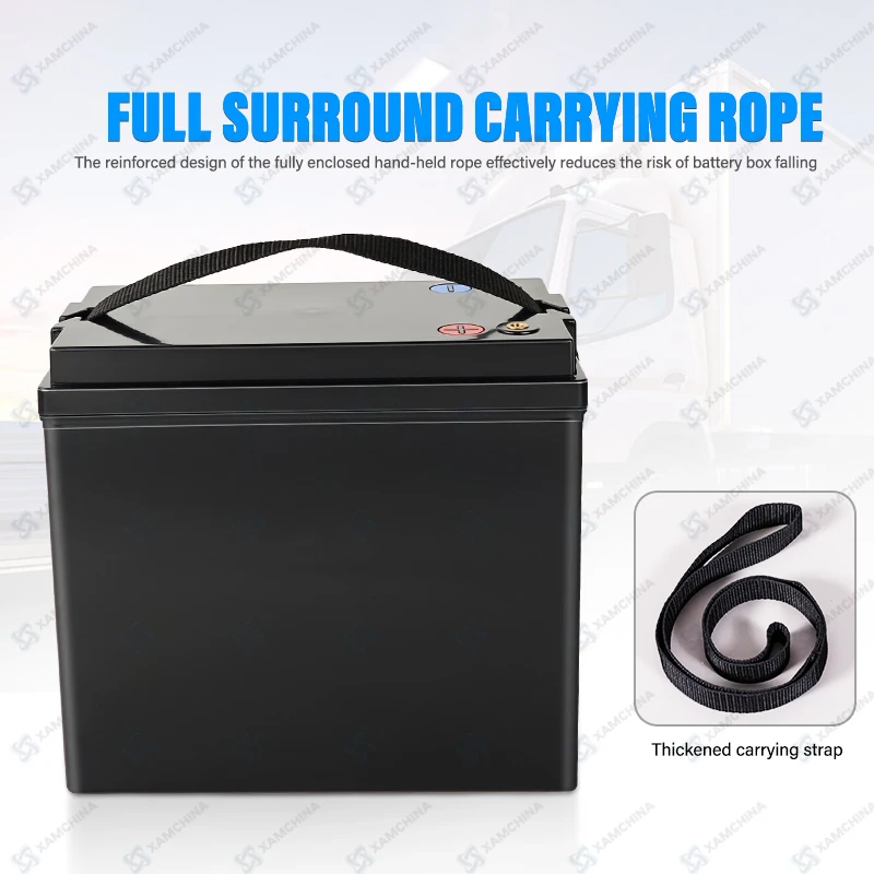 Lithium battery plastic case high quality ABS battery box for car starter lithium battery box