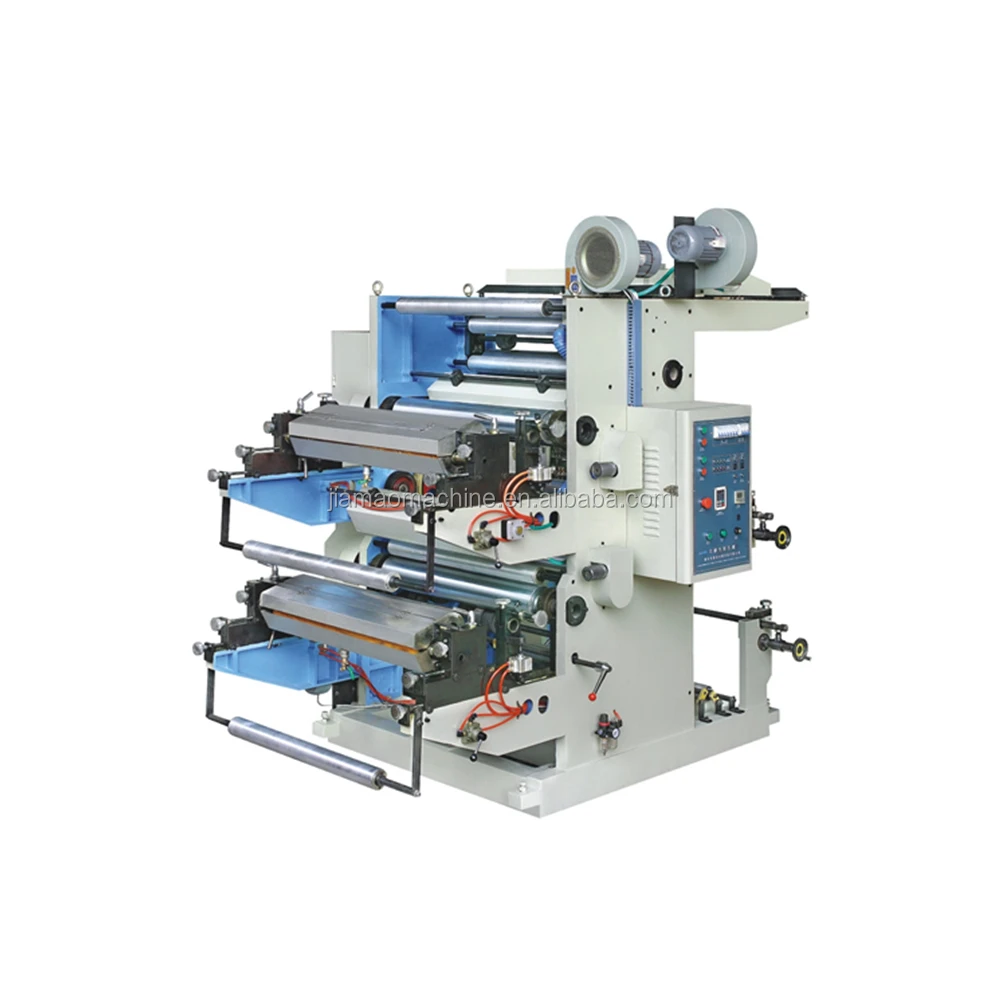 Used flexo printing machine two colour flexographic color