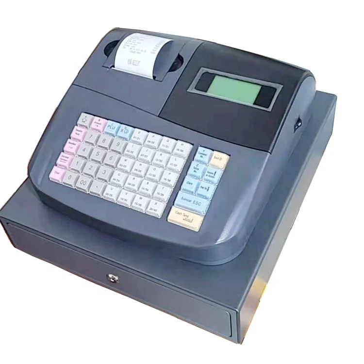 ITCF-5E fiscal invoice spanish Electronic Cash Register with cash drawer cheaper pos system