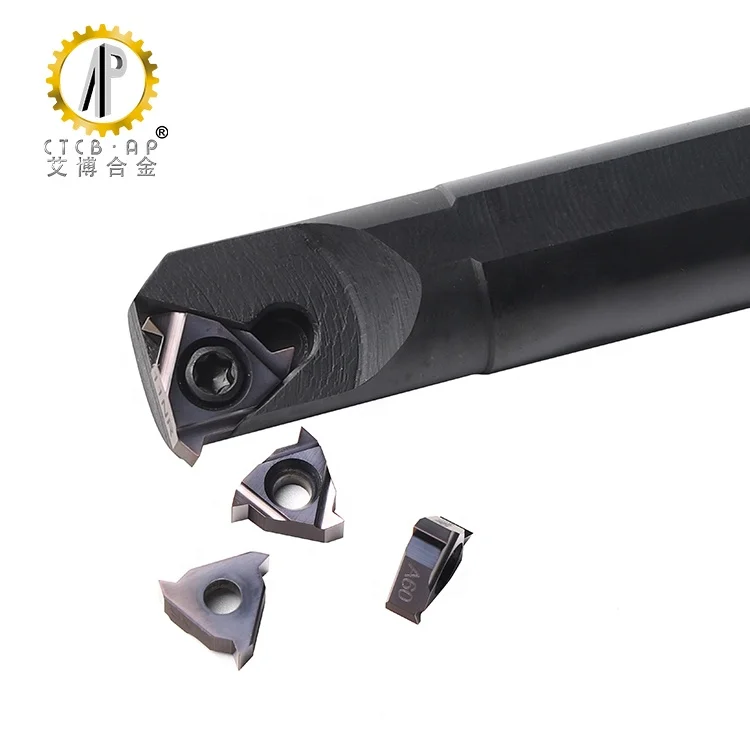 LOW MOQ Tungsten Carbide CNC  External Right And Left Threading  Turning Inserts Thread Cutting Tools 16ERAG60 with Ready Stock