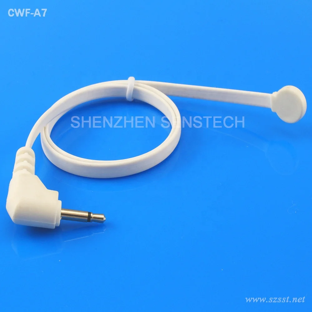 NTC 10K Thermistor Silicone Flat Wire Body Temperature Sensor