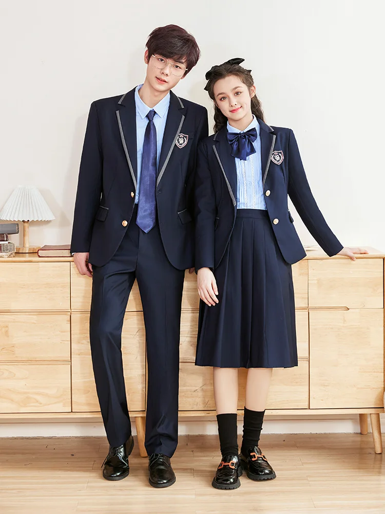 Professional kindergarten teacher work clothes suit JK uniform Korean student school uniform long skirt suit
