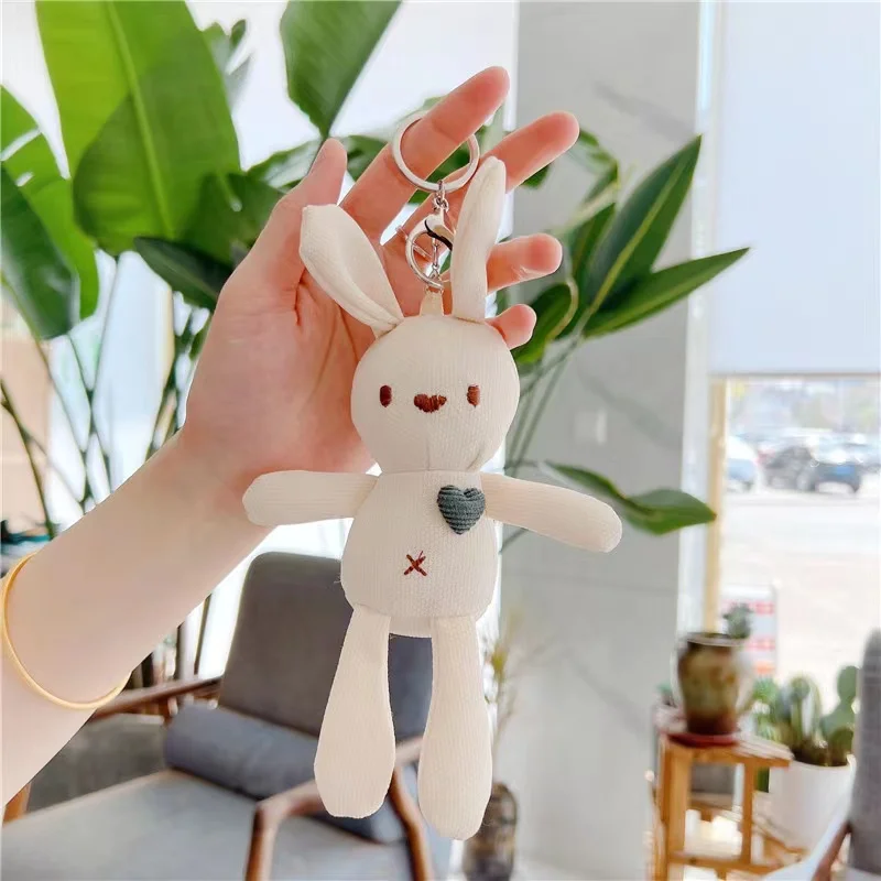 Симпатичная плюшевая игрушка кролик кукла милый подарок для маленькой девочки мягкая кавайная игрушка-кролик рождественский детская