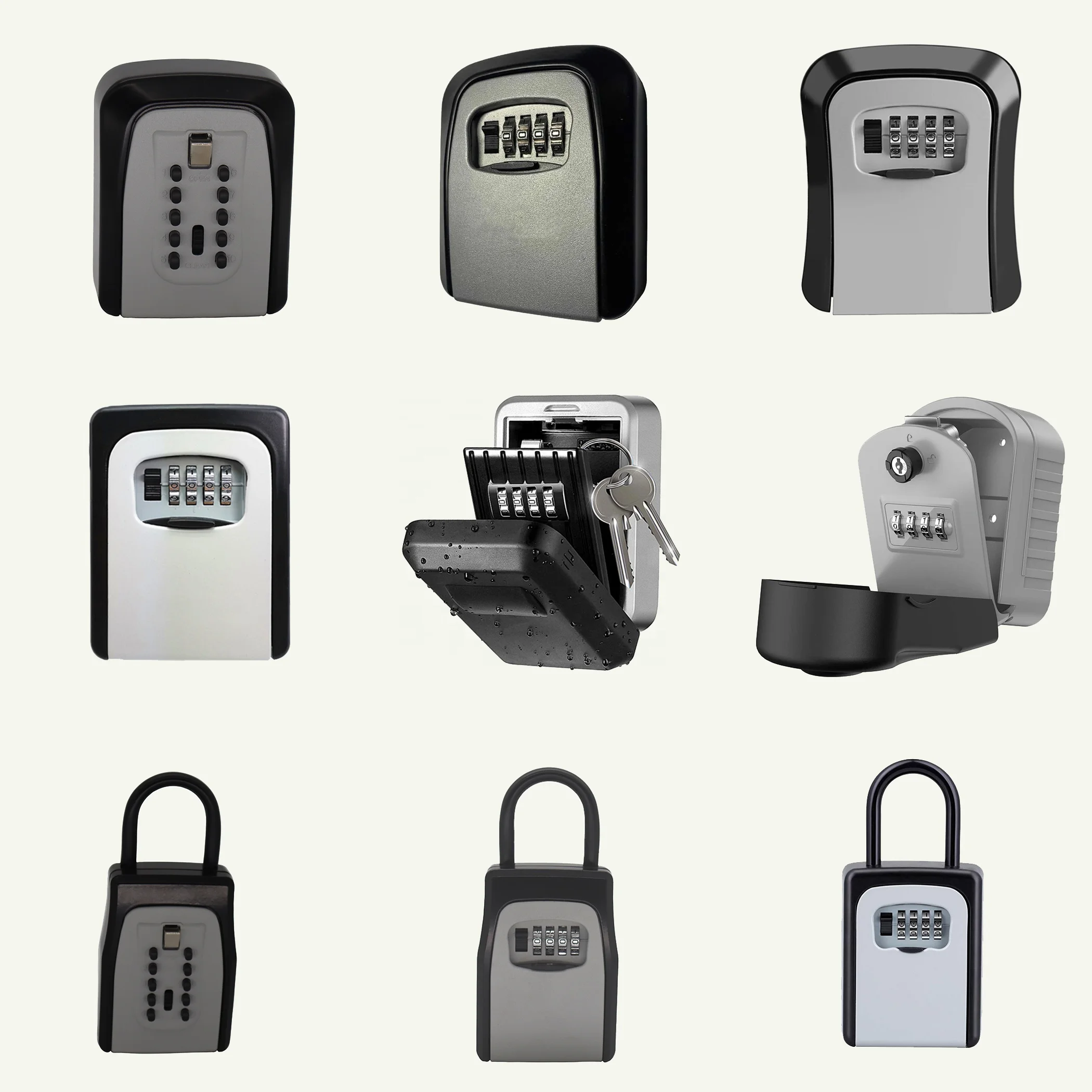 New style combination key lock box key storage box