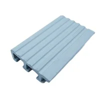 High Quality PVC Slide PVC Plastic Hard Glass Double U - Shaped groove Push - Pull Sliding Door Rail Chute Profile