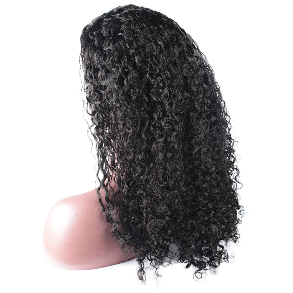 Wholesale Factory Color Wig Virgin Hair, Good Quality Wigs Curly,100 Original Brazilian Human Hair for Black Women