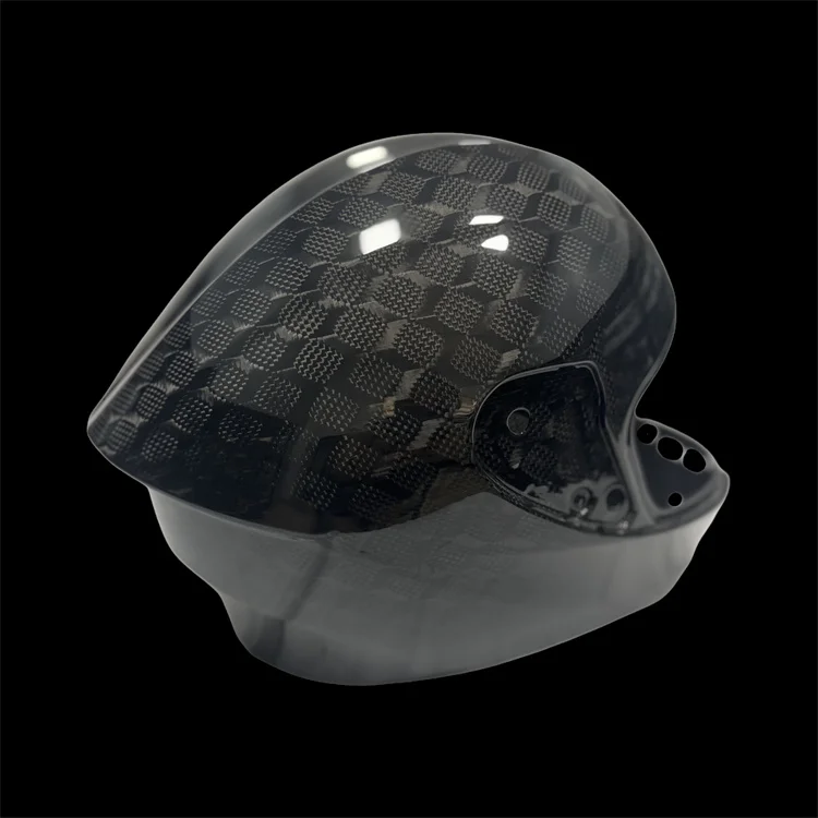 Custom High Quality Carbon Fiber Motorcycle /Riding Helmet for Men & Women Ventilated & Adjustable
