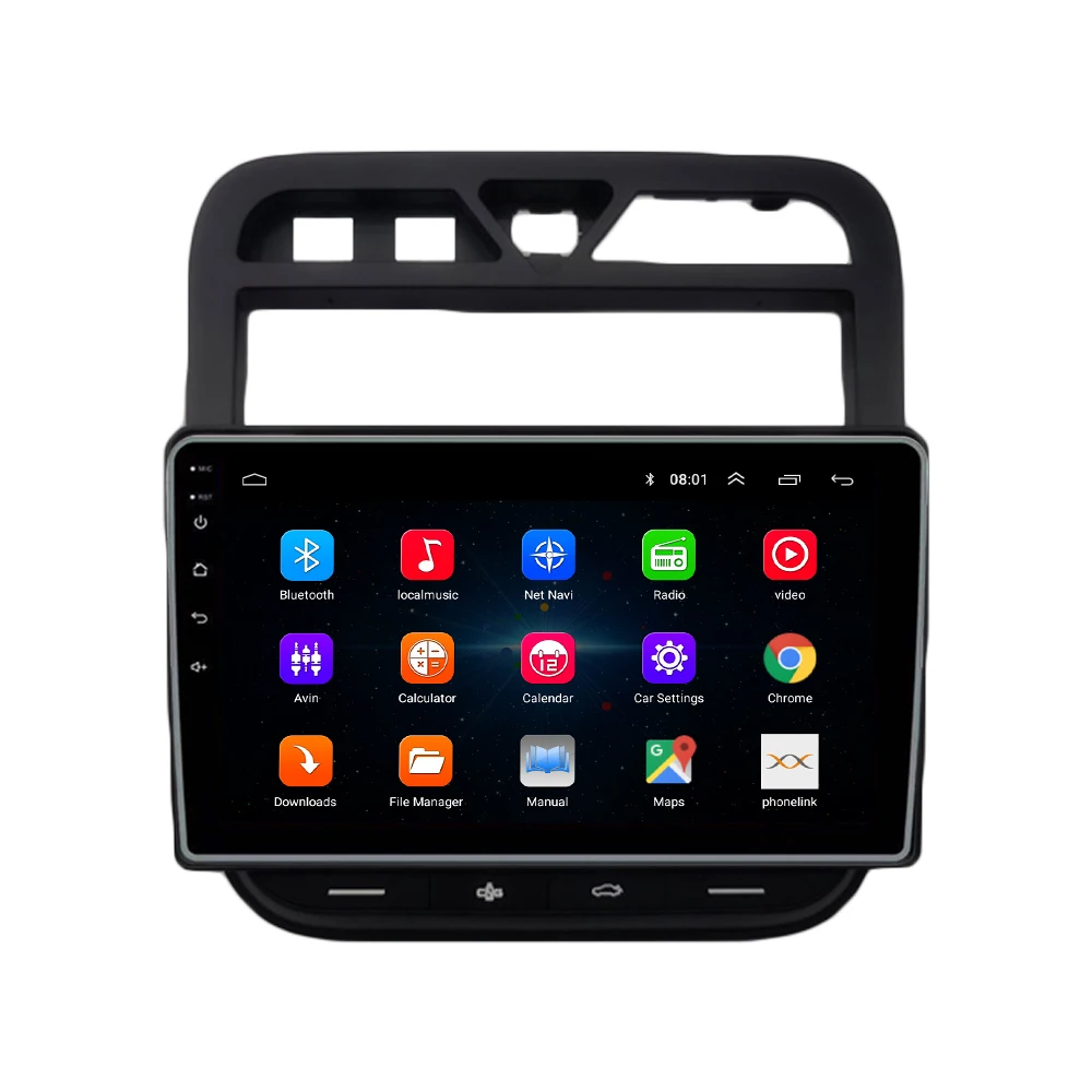 For IKCO Samand LX Radio Headunit Device Double 2 Din Octa-Core Quad Android Car Stereo GPS Navigation Carplay