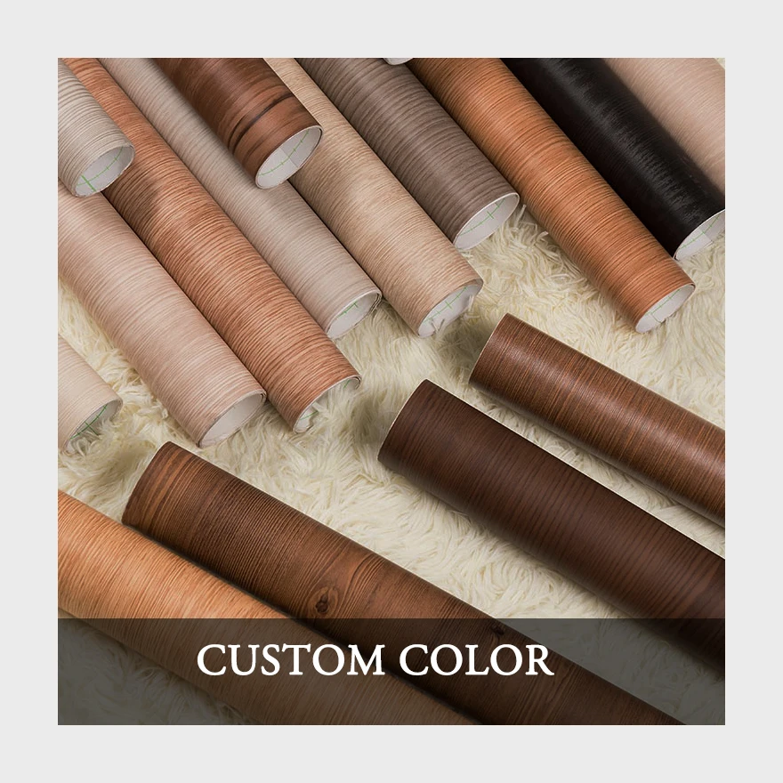 Мембранная пленка из ПВХ, классическая декоративная пленка из ПВХ с текстурой древесины для мебели