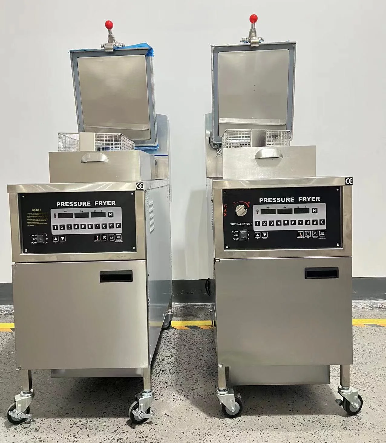 Fast Food Restaurant Kitchen Fried Chicken Fryer Chicken Machine Pressure Fryer with CE ISO certificate
