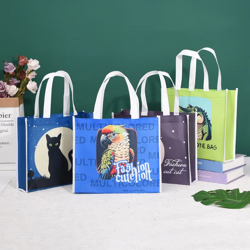 Многоразовая эко-Нетканая сумка для покупок