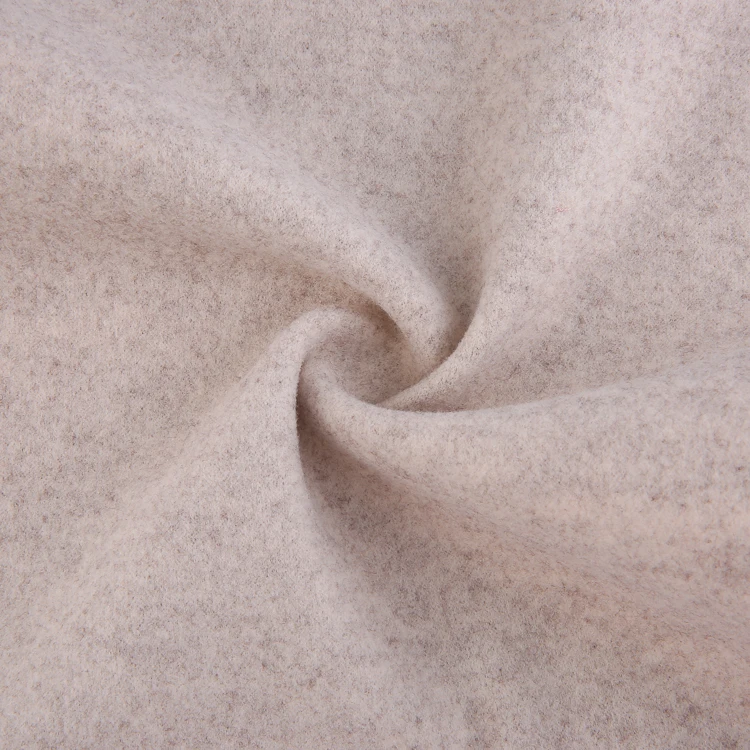 New arrival 300 gsm stretch knitted fabric 88%POLY 12%RAYON TR Brushed fabric for garments