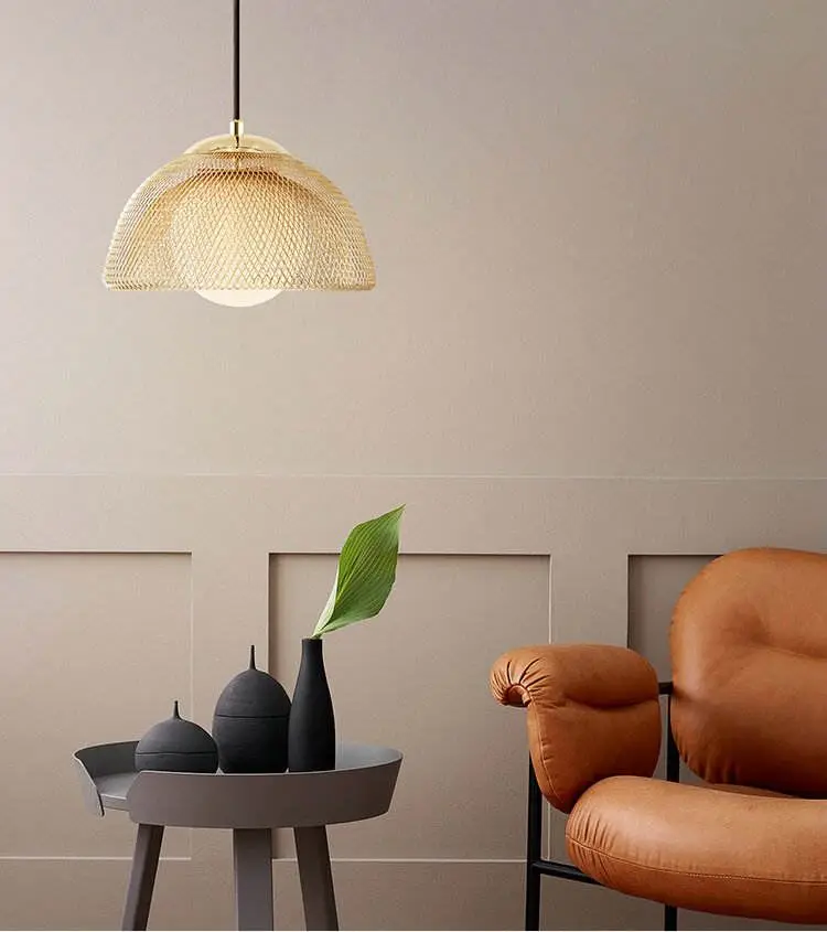 Brand New Modern Simple Design Iron Mesh Chandelier With Low Price