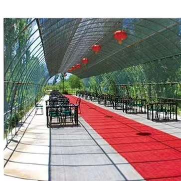 Chinese factory HDPE ultraviolet balcony net cable ring network privacy fence shade net