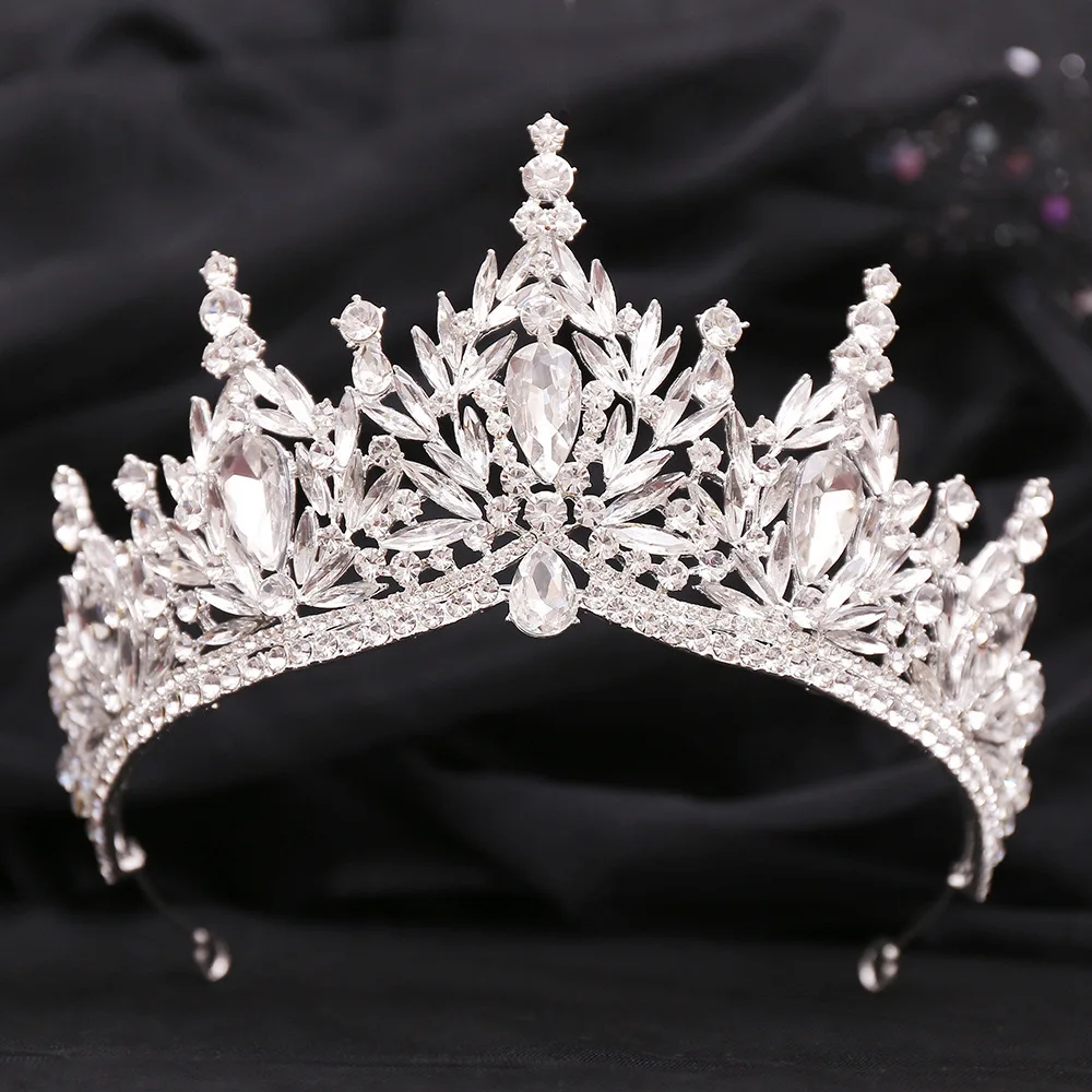 Hot Sell Bridal Crowns Wedding Bridal Hair Accessories Crystal Rhinestone Wedding Crown