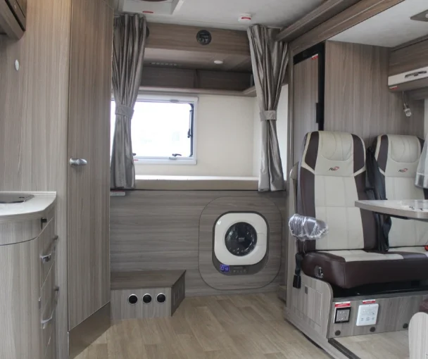 CE Qualified RV Lightweight All-aluminum Floor-standing Bed Accessories Bed for Camping Caravan Travel Trailer