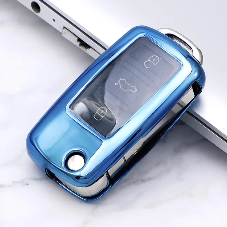 Лидер продаж, чехол для ключей для VW Golf, Bora, Jetta, Polo, Golf, Passat, аксессуары для ключей от машины