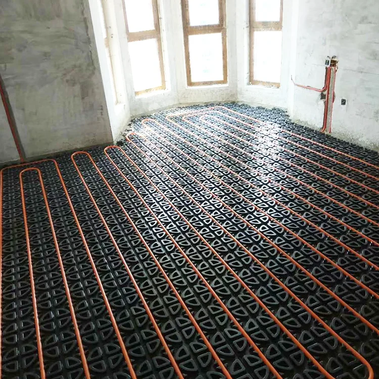 Underfloor Water Heat Board Insulation Thermostat Infloor Floor Heat System