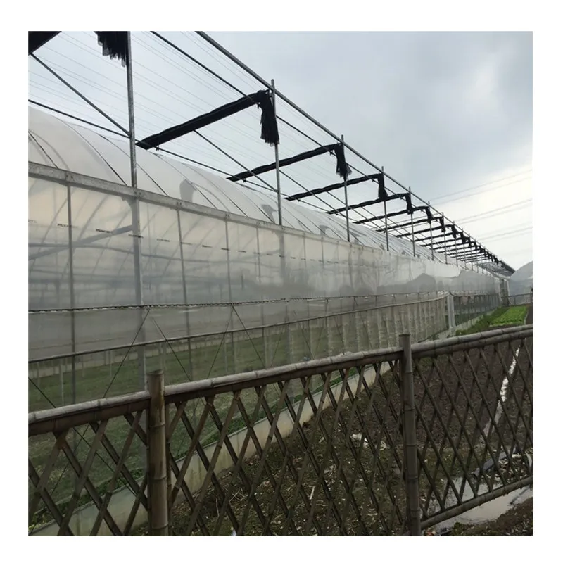 Недорогая сельскохозяйственная теплица полиэтиленовая пленка купольная промышленная