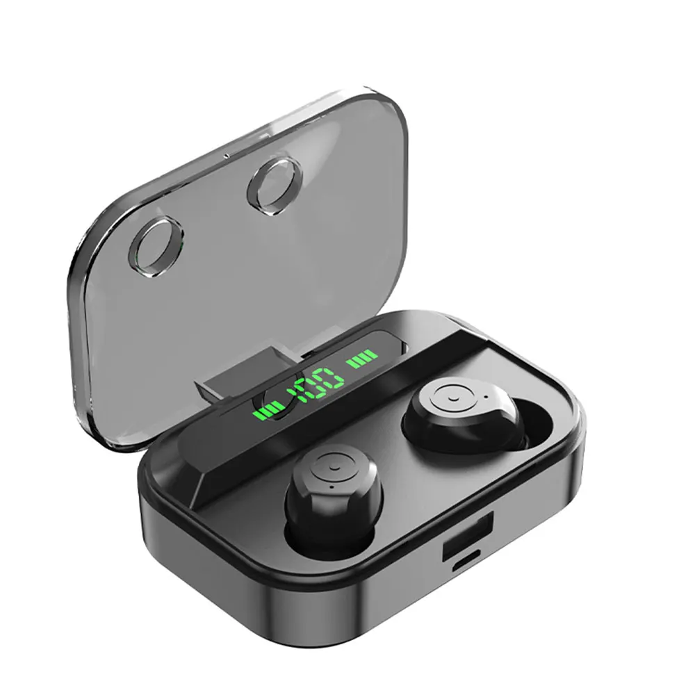 Tg01 Handsfree Earpiece Intercom Headset Tws Ture Wireless Earbuds Headphones Wireless Bluetooth Earbuds With Power Bank