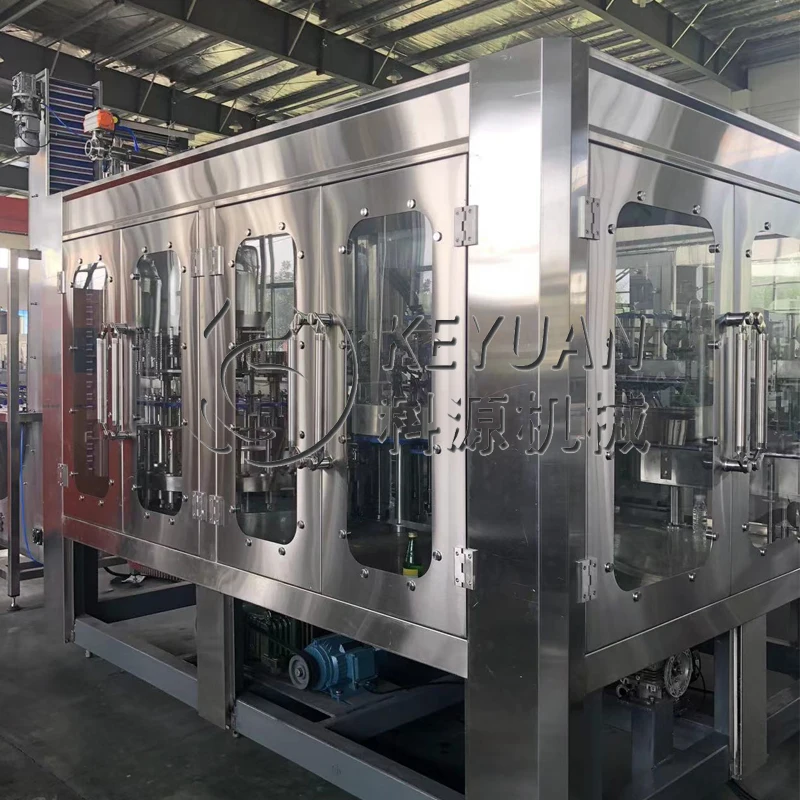 Automatic hot cold water filling machine for plastic bottle
