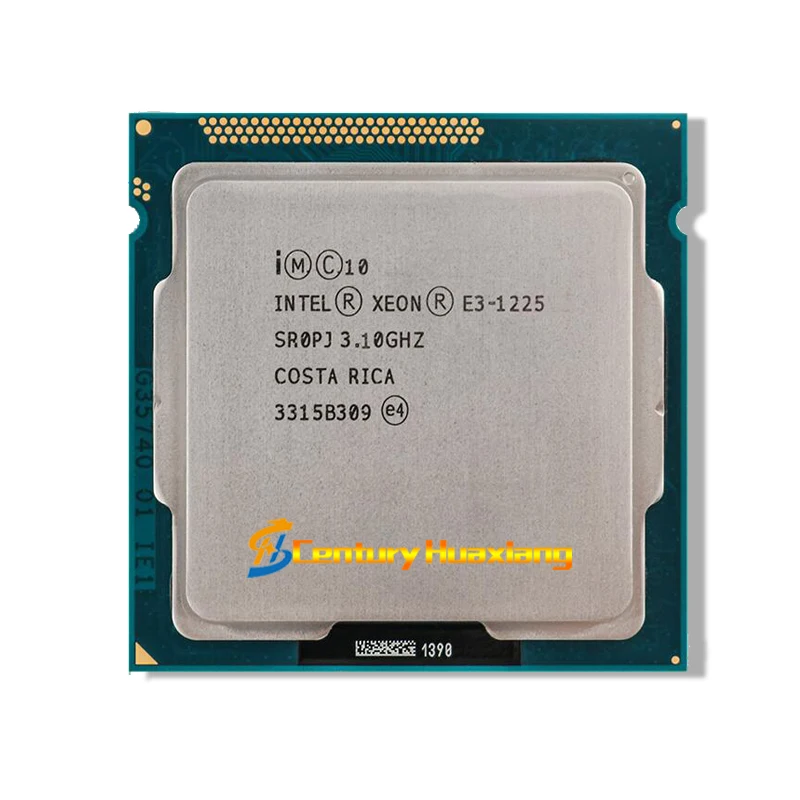 Xeon Cpu  E3-1225 3.1GHz 6M processor e3-1220 e3-1230 e3-1240 e3-1245 e3-1270 LGA1155 cpu qty stock