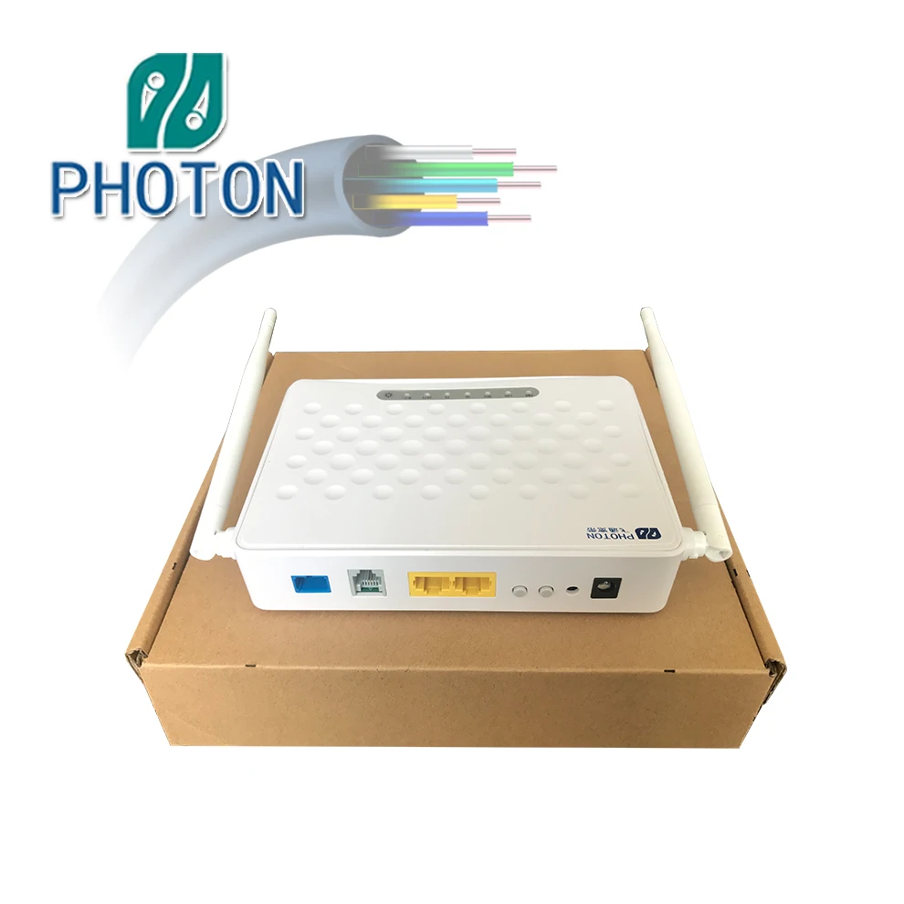 ftth gnx ont 1ge+1fe+wifi+pots fiber optic gpon onu PTF2562W