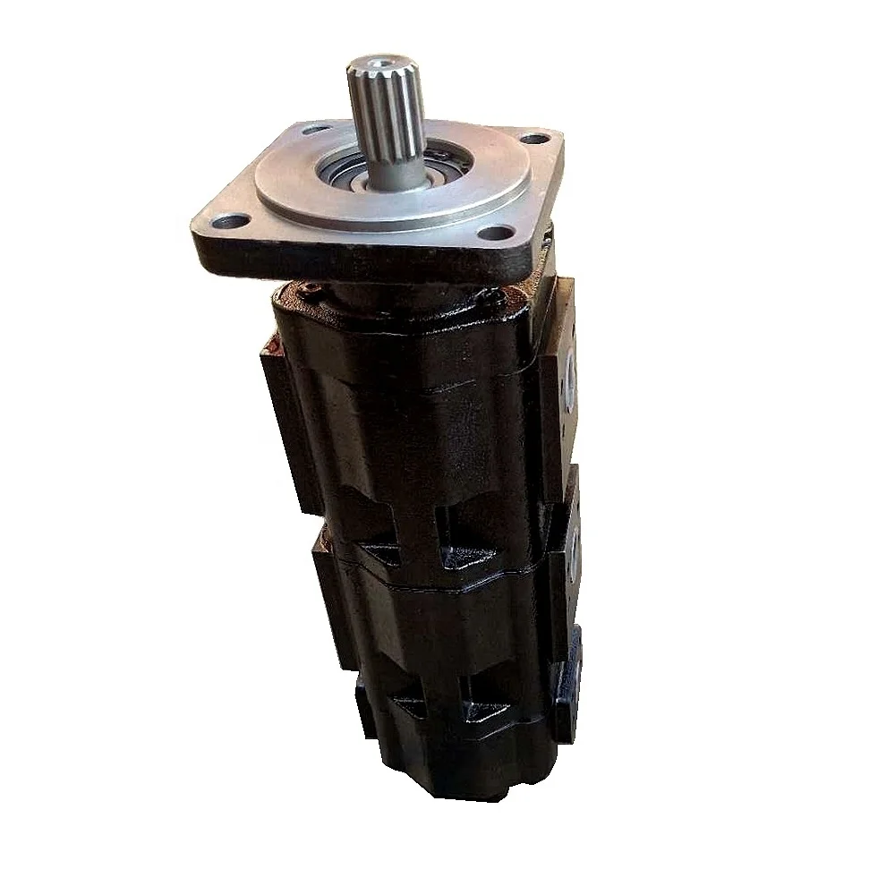 CBJHP 80 /  63 / 50  Spline Shaft High Pressure Triple Gear Pump Hydraulic