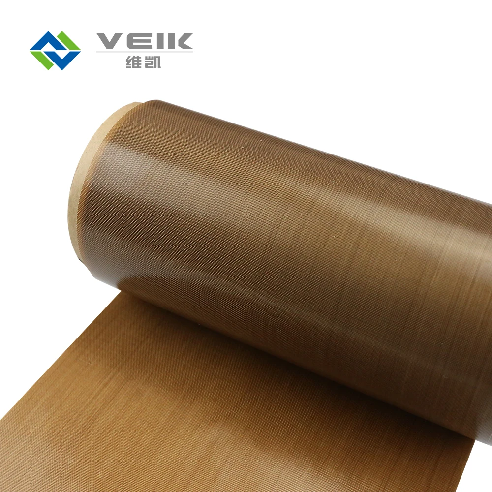 heat resistant PTFE coated fiber glass fabric for thermal laminating presses
