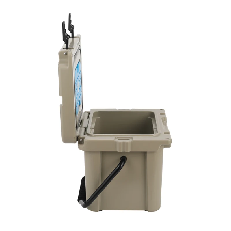 17qt Constant temp long lasting personal cooler and warmer portable cooler box with handle for lunch drinks fruits milk