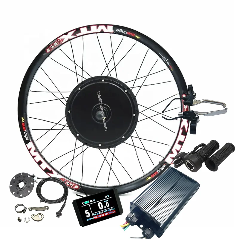 UK USA stock 135-155mm 52v 72v 1000w 1500w 2000w 3000w mtx electric bike bicycle ebike brushless dc hub motor conversion kits
