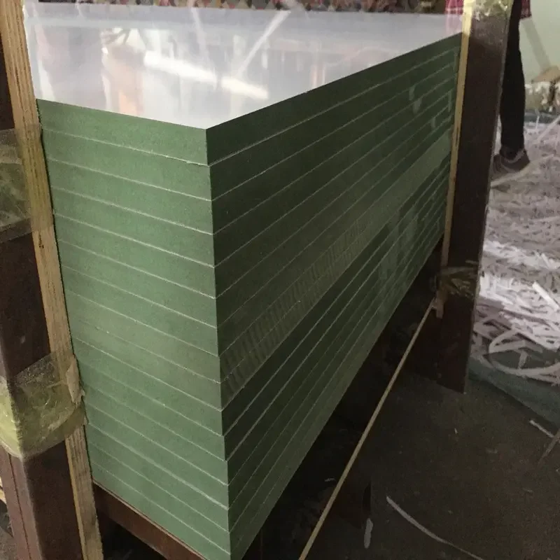 16mm 18mm 20mm Warm White Moisture Proof Melamine Laminated Mdf Board for Cabinet Door
