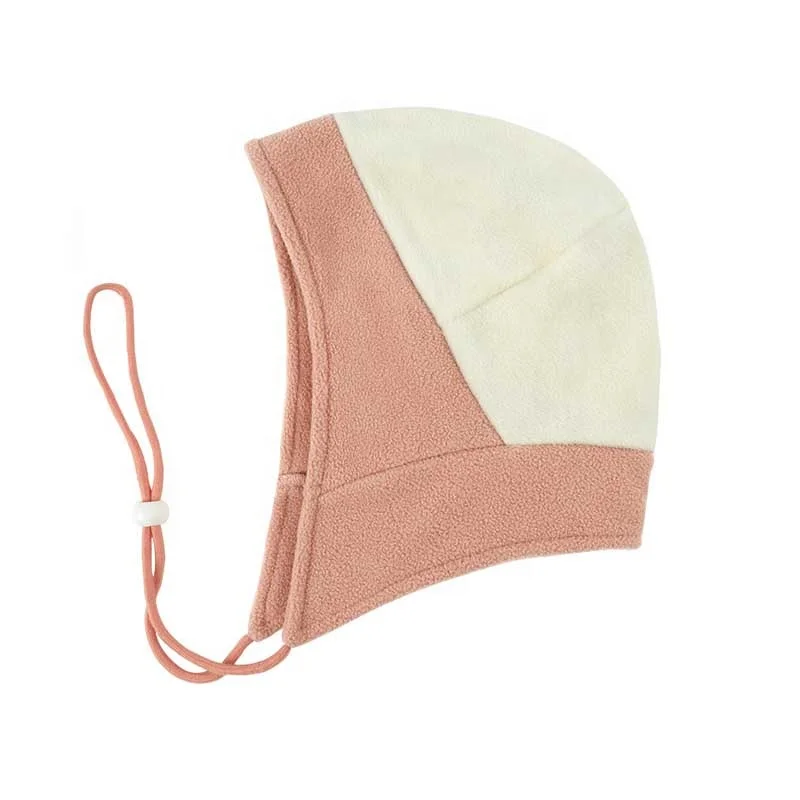 Parent-child polar fleece ear protection hat Riding warm winter skiing hat