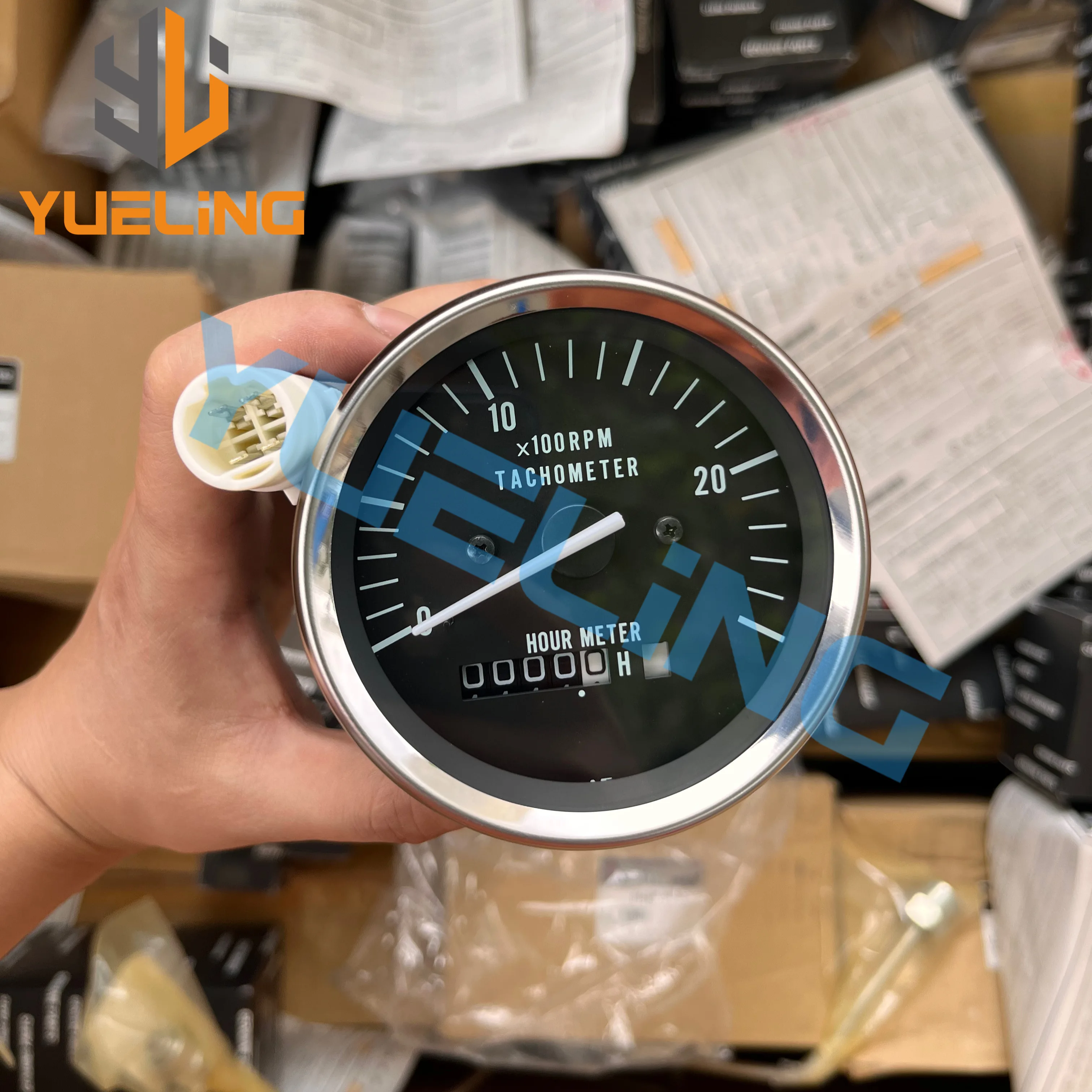42679-02411 TACHOMETER ASSY 42679-02125  42679-02412 42679-02415 Suit For Mitsubishi S6R S6R2 S12R S16R Diesel Engine Spare part