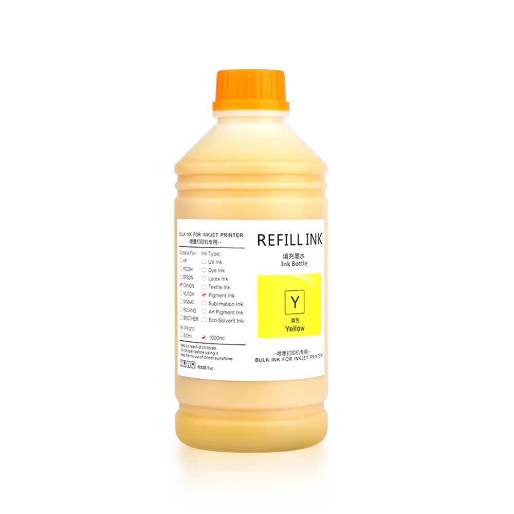 Ocbestjet For Canon PFI 1700 1000ML Mid-range Economical Pigment Ink For Canon Pro 2100 6100 1000 4000 6000 Printer