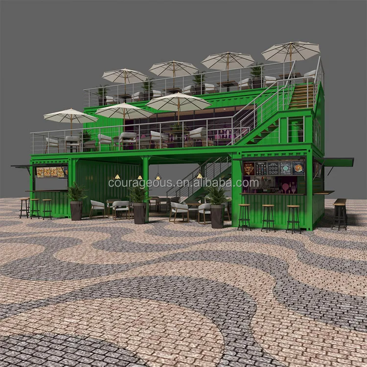 40ft juice bar container outdoor bar container