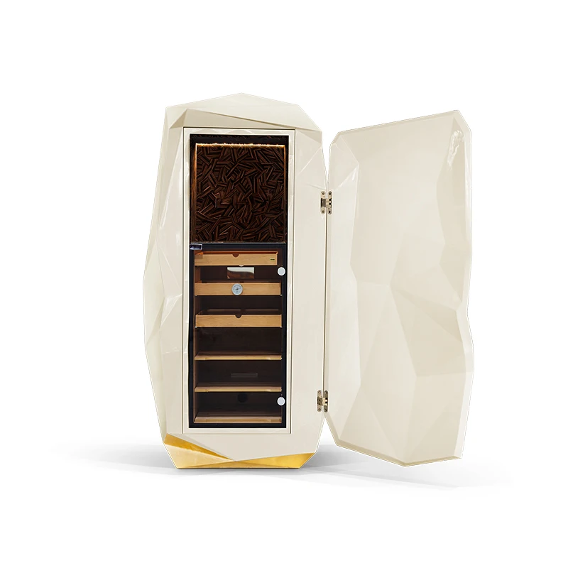Modern High-End Designer Metal Safe with Combination Lock Luxury Anti-theft Locker for Bedroom and Living Room in Portugal
