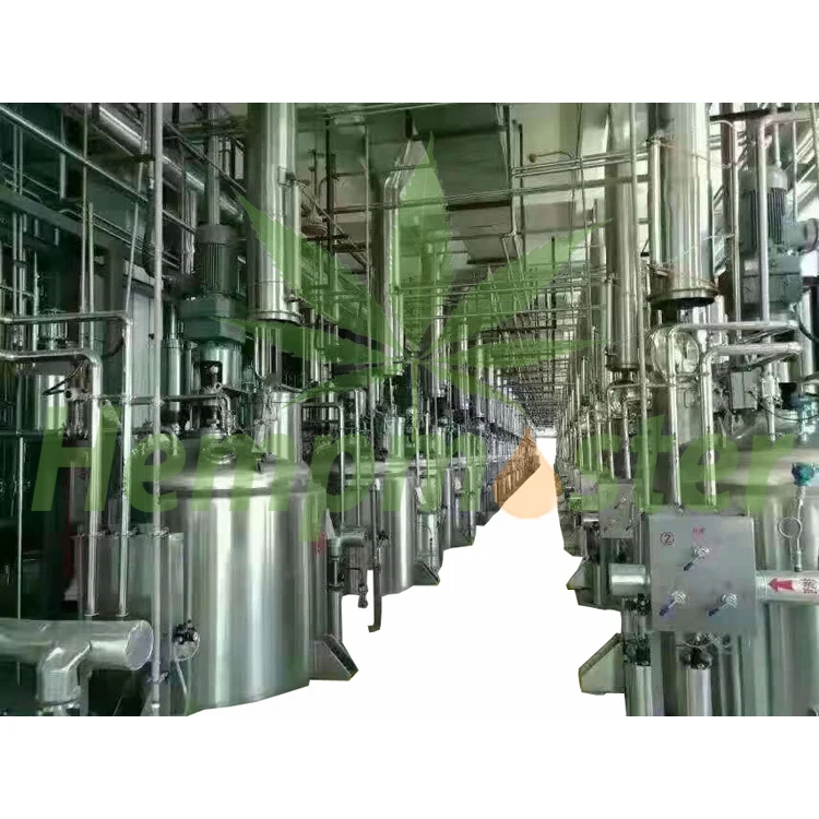 Customized Professional Different Capacity Biomass to Isolate Production Line  for CBD Hemp Extraction