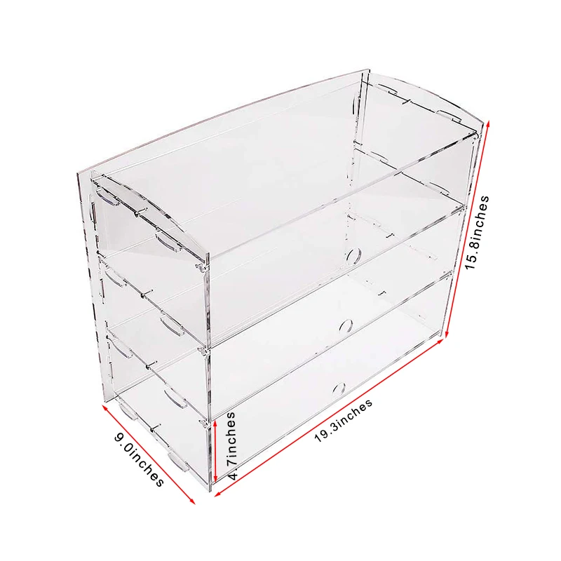 Acrylic Display Pastry Cabinet Cakes Donuts Cupcakes Pastries