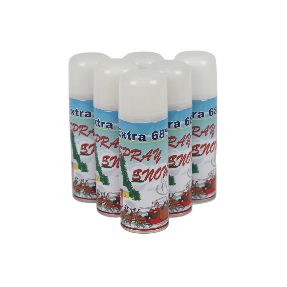 Fashionable Design Party Foam Snow Spray Christmas Party Decoration Supply Snow Spray