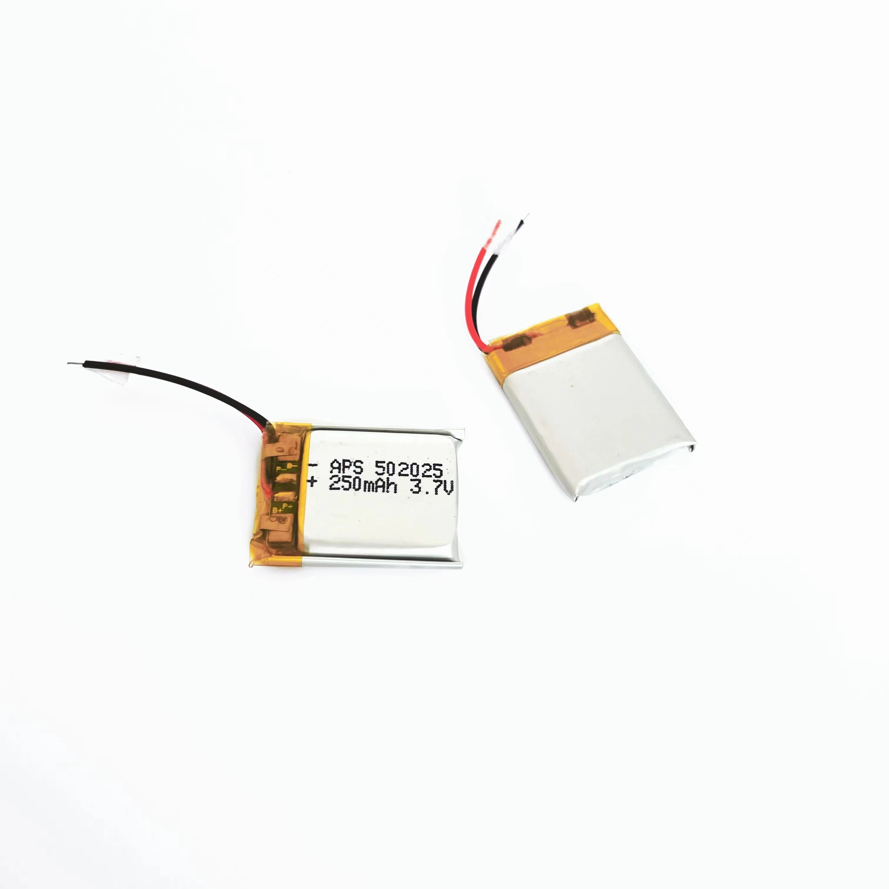 502025 3.7v 250mAh small battery customizable lithium polymer pouch cell  rechargeable battery pack for electric tool coin cell