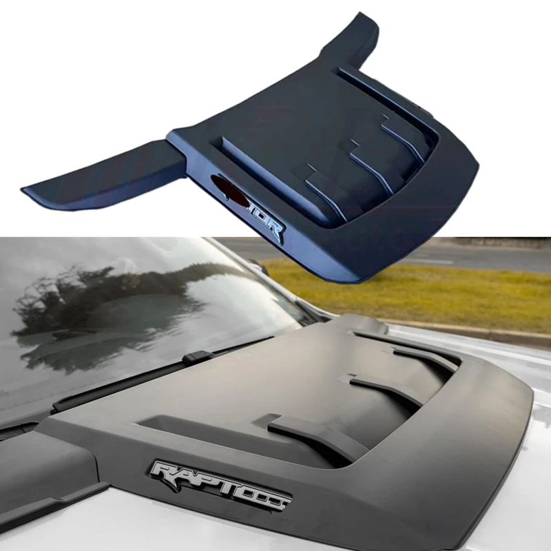 KLT High Quality Front Air Vent Hood Cover Engine Hoods Bonnet Scoop for F150 2021 RAPTOR Hood Scoop