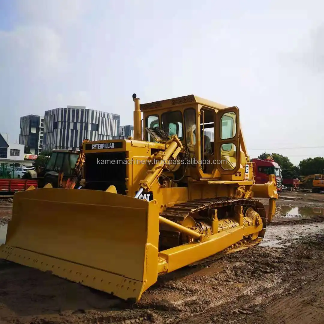 Бульдозер CATERPILLAR D7G бульдозер CAT D7R гидравлический гусеничный с рыхлителем высокое качество и эффективность