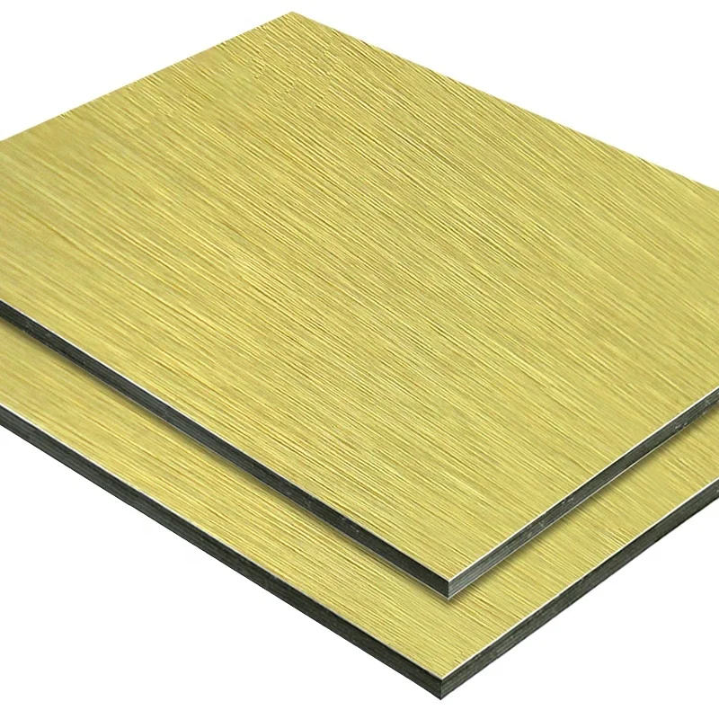 Low price Wall Cladding Fireproof Aluminum Composite Panel For Public Buildings