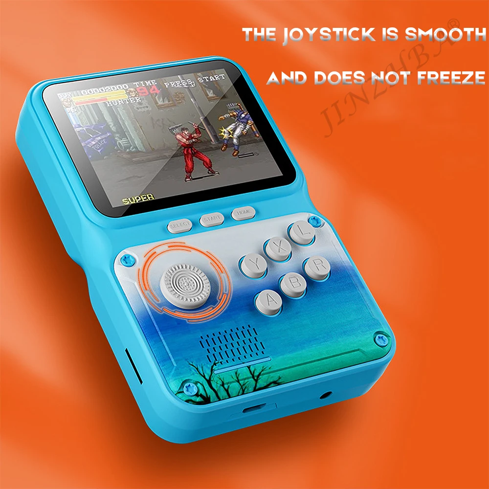 NEW SUP Mini Retro Game Console JP09 Macaron Handheld Game Console 500in1 Nostalgic Arcade Portable Game Player