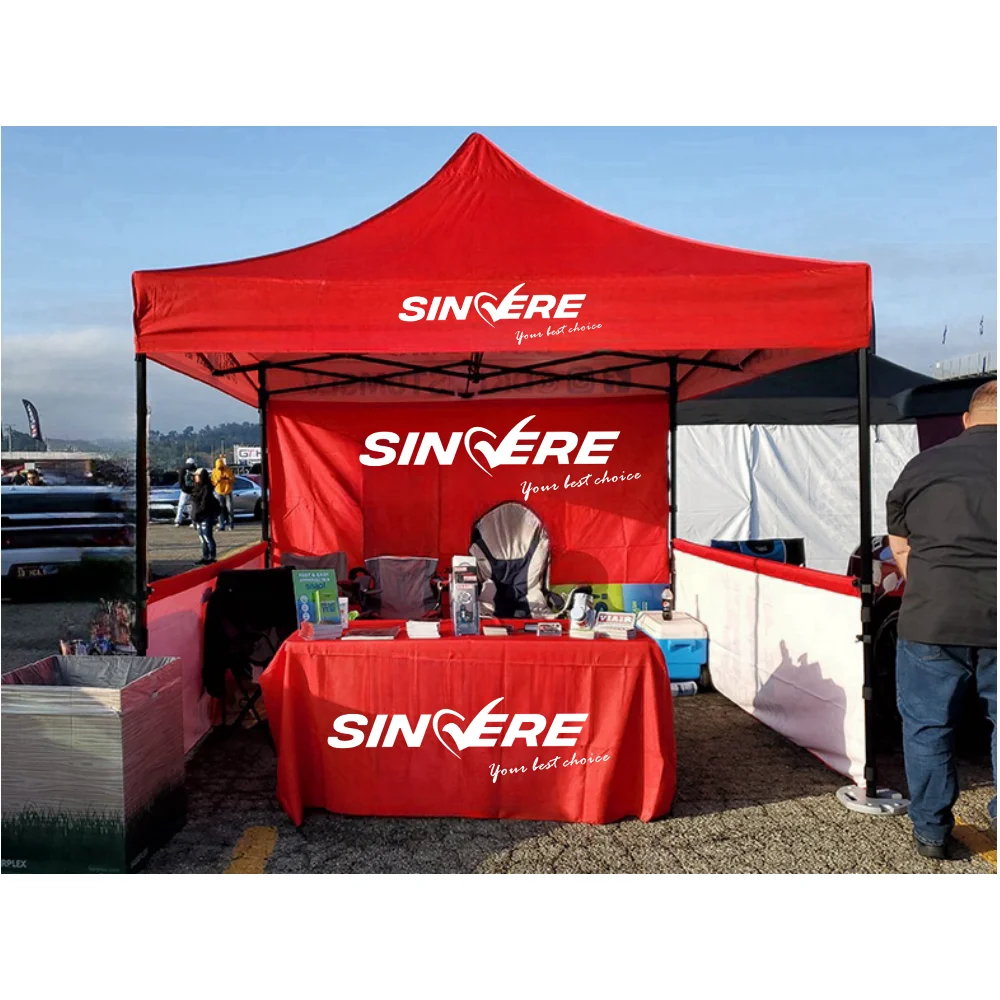 3X3M Outdoor Advertising Custom Print Even Exhibition Pop Up Canopy Tent Aluminium Folding Trade Show Tent