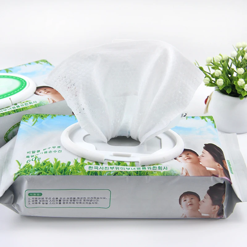 Индивидуальные брендовые экологически чистые влажные салфетки для рук и рта по низкой